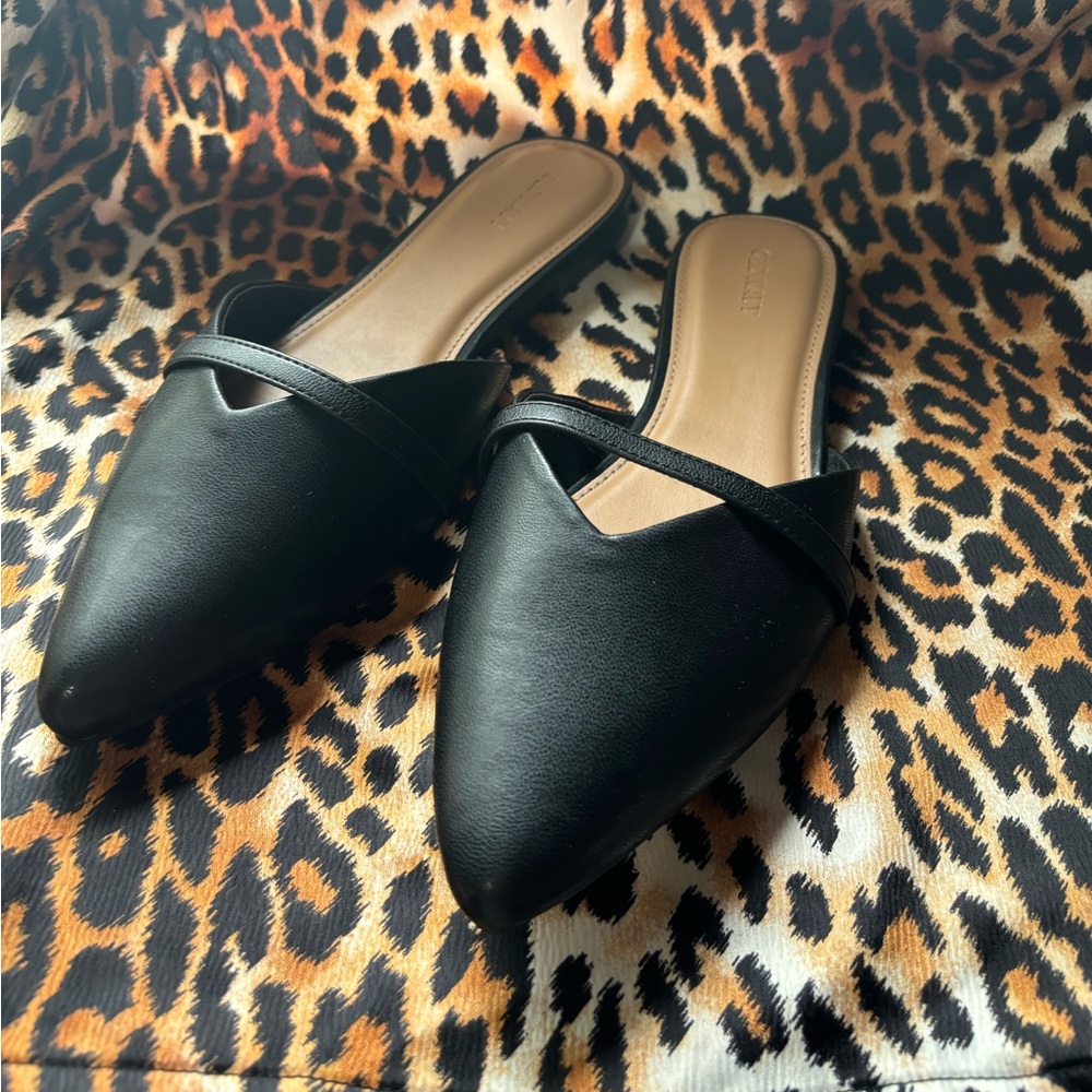 Black flats